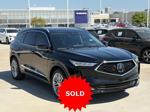 Majestic Black Pearl 2023 Acura MDX Advance