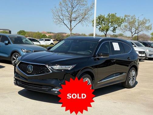Majestic Black Pearl 2023 Acura MDX Advance