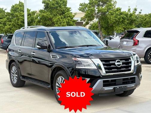 Super Black 2024 Nissan Armada SL