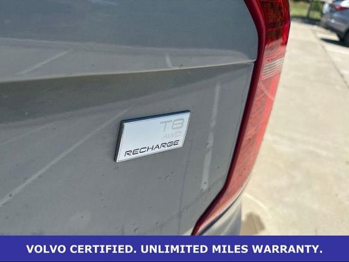 Vapour Gray Metallic 2024 Volvo XC90 Recharge Plug-In Hybrid T8 Plus Bright Theme 7 Passenger