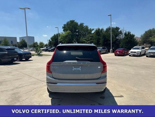 Vapour Gray Metallic 2024 Volvo XC90 Recharge Plug-In Hybrid T8 Plus Bright Theme 7 Passenger