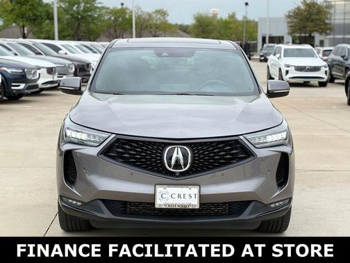 Liquid Carbon Metallic 2023 Acura RDX A-Spec Advance Package