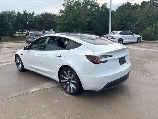 Pearl White Multi-Coat 2024 Tesla Model 3 Long Range