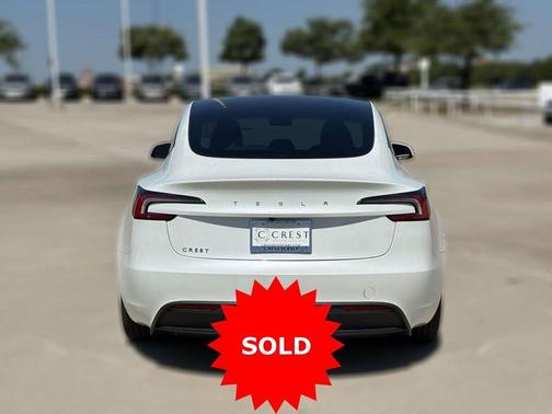 Pearl White Multi-Coat 2024 Tesla Model 3 Long Range