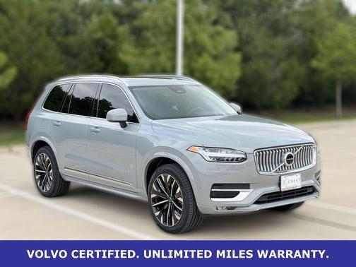 Vapour Gray Metallic 2024 Volvo XC90 B6 Plus Bright Theme