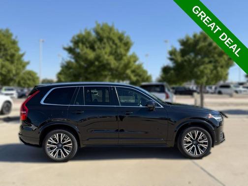 Onyx Black Metallic 2021 Volvo XC90 T6 Momentum