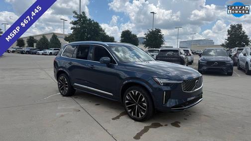 Denim Blue Metallic 2025 Volvo XC90 B6 Plus 7-Seater