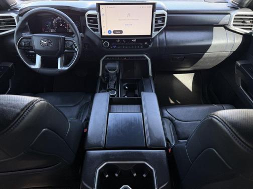 Wind Chill Pearl 2025 Toyota Tundra Hybrid Platinum