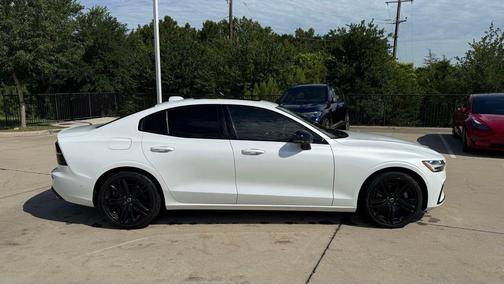 White 2024 Volvo S60 B5 Plus Black Edition