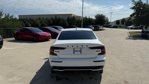 White 2024 Volvo S60 B5 Plus Black Edition