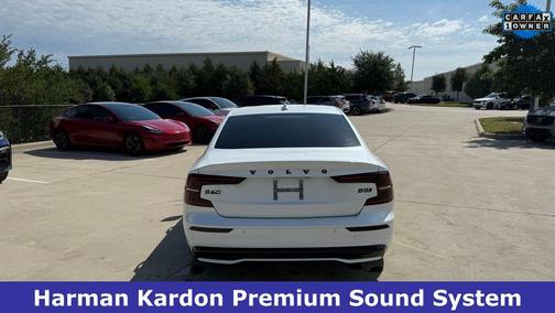 Crystal White Metallic 2024 Volvo S60 B5 Plus Black Edition