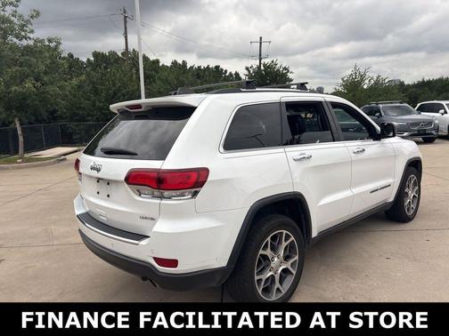 Bright White Clearcoat 2021 Jeep Grand Cherokee Limited