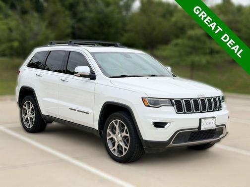 Bright White Clearcoat 2021 Jeep Grand Cherokee Limited