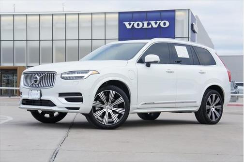 Ice White 2021 Volvo XC90 Recharge Plug-In Hybrid T8 Inscription 6 Passenger