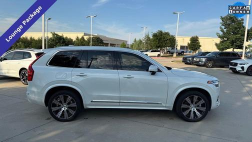 Crystal White Metallic 2024 Volvo XC90 Recharge Plug-In Hybrid Ultimate