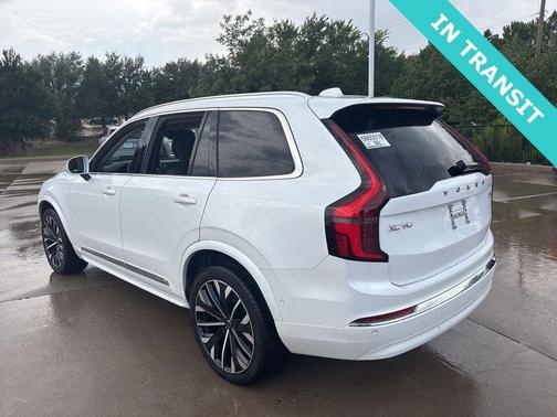Crystal White Metallic 2025 Volvo XC90 B6 Plus 7-Seater