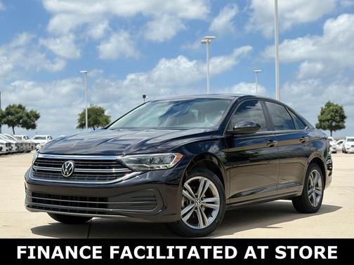 Deep Black Pearl 2023 Volkswagen Jetta 1.5T SE