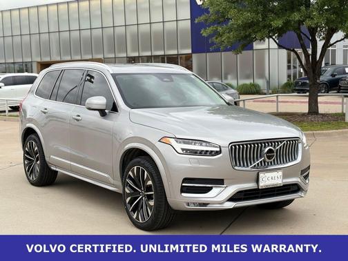 Silver Dawn Metallic 2023 Volvo XC90 Ultimate