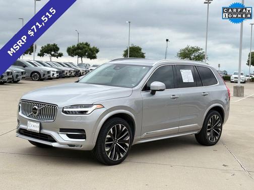 Silver Dawn Metallic 2023 Volvo XC90 Ultimate