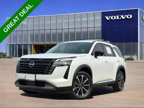 Everest White Pearl Tricoat 2026 Nissan Pathfinder Platinum