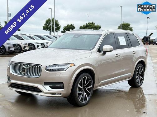 Bright Dusk Metallic 2024 Volvo XC90 B6 Plus Bright Theme