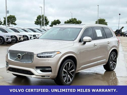 Bright Dusk Metallic 2024 Volvo XC90 B6 Plus Bright Theme