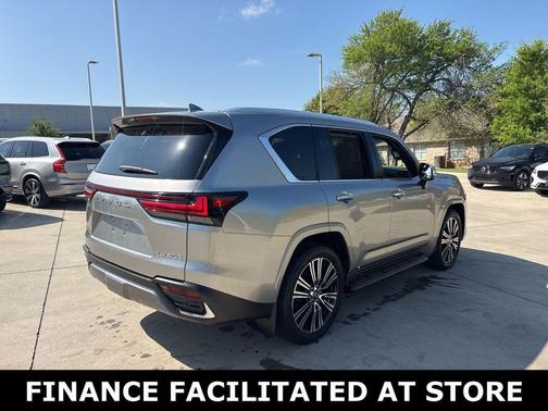 Atomic Silver 2024 Lexus LX 600 Luxury