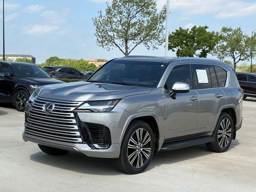 Atomic Silver 2024 Lexus LX 600 Luxury