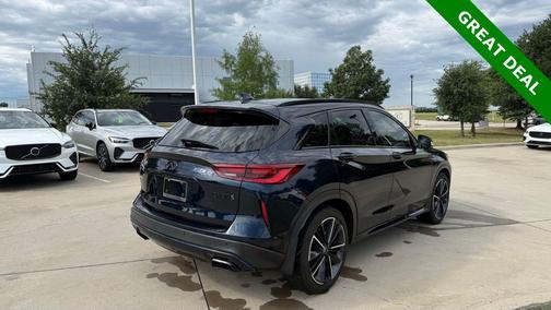 Hermosa Blue 2023 INFINITI QX50 SPORT
