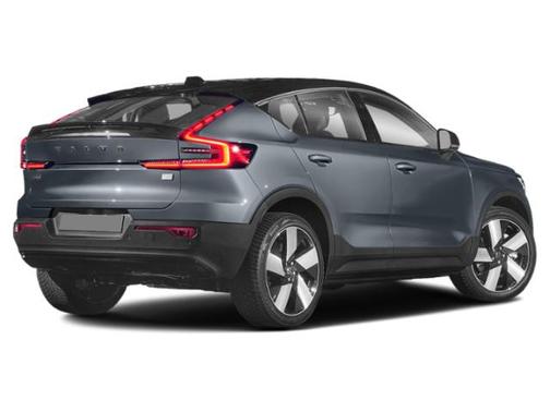 Silver 2023 Volvo C40 Recharge Pure Electric Twin Plus
