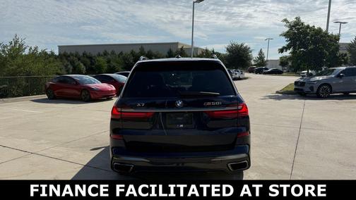 Tanzanite Blue II Metallic 2020 BMW X7 M50i