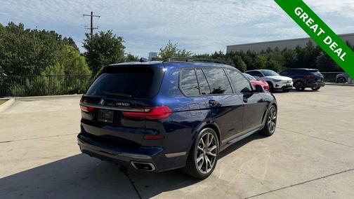 Tanzanite Blue II Metallic 2020 BMW X7 M50i