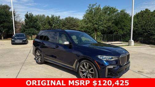 Tanzanite Blue II Metallic 2020 BMW X7 M50i