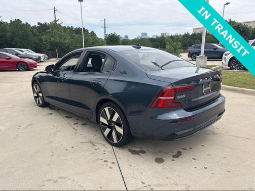 Denim Blue Metallic 2024 Volvo S60 Recharge Plug-In Hybrid T8 Plus Dark Theme
