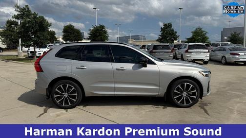 Silver Dawn Metallic 2023 Volvo XC60 B5 Plus Dark Theme