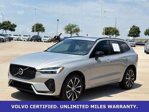 Silver Dawn Metallic 2023 Volvo XC60 B5 Plus Dark Theme