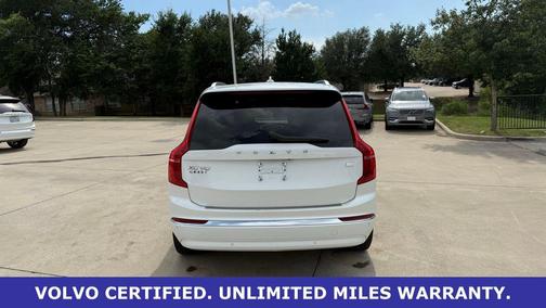 Crystal White Metallic 2024 Volvo XC90 Recharge Plug-In Hybrid T8 Plus 6 Passenger