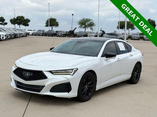 Platinum White Pearl 2021 Acura TLX FWD