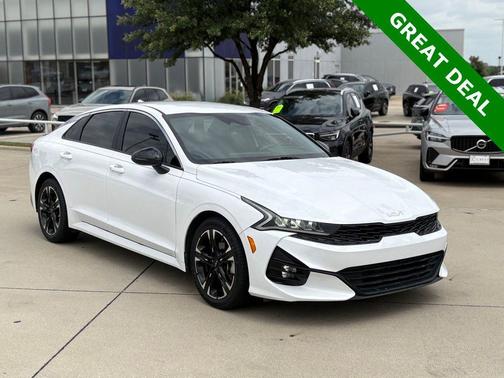 Glacial White Pearl 2022 Kia K5 GT-Line