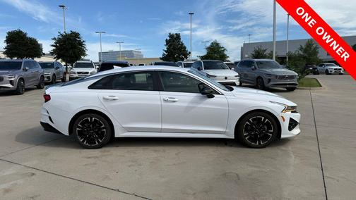Glacial White Pearl 2022 Kia K5 GT-Line