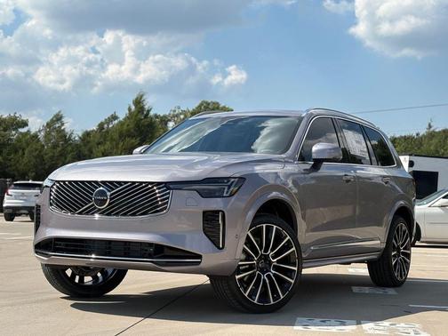Aurora Silver 2026 Volvo XC90 B6 Plus 7-Seater