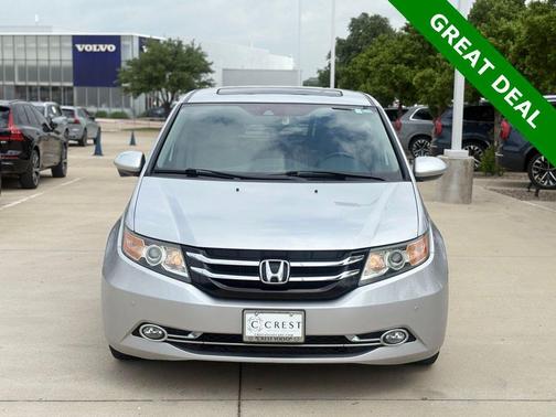 Alabaster Silver Metallic 2014 Honda Odyssey Touring