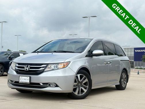 Alabaster Silver Metallic 2014 Honda Odyssey Touring