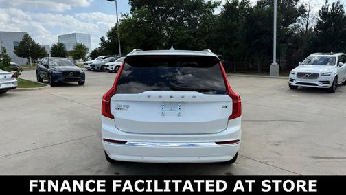 Crystal White Metallic 2025 Volvo XC90 Plug-In Hybrid T8 Ultra