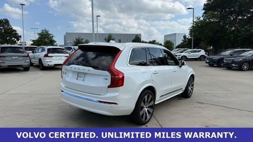 Crystal White Metallic 2025 Volvo XC90 Plug-In Hybrid T8 Ultra