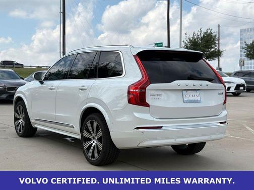Crystal White Metallic 2024 Volvo XC90 Ultimate
