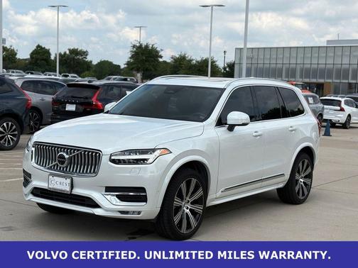 Crystal White Metallic 2024 Volvo XC90 Ultimate