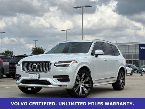 Crystal White Metallic 2024 Volvo XC90 Ultimate