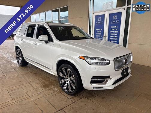 Crystal White Metallic 2024 Volvo XC90 Ultimate