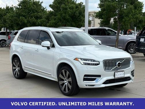 Crystal White Metallic 2024 Volvo XC90 Ultimate